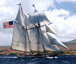Ship US flag